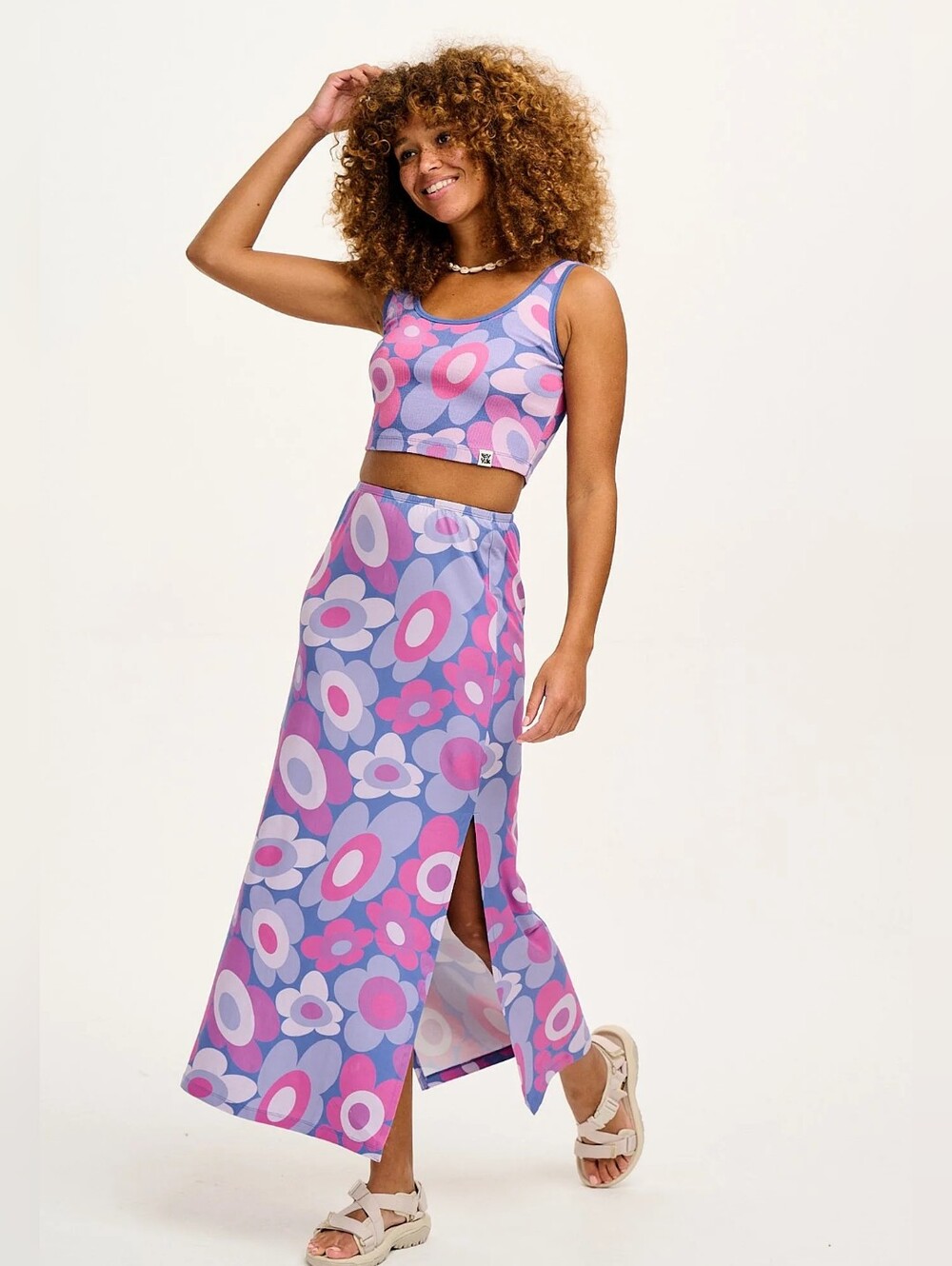 NWT Lucy & Yak Avril Skirt in Gina Print